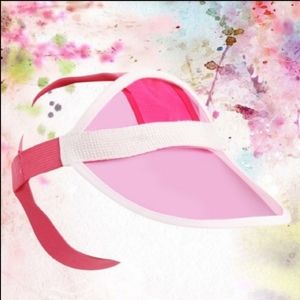 CLEAR PINK ☆ CUTE & TRENDY ☆ PET VISOR ☆ NWT